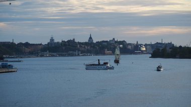 tekne akşam Stockholm'den