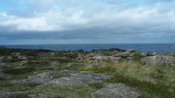 Piękny Krajobraz Szwedzki Skały — Zdjęcie stockowe