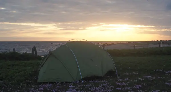 Wildes Campen Schweden — Stockfoto