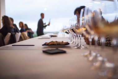 şarap tadımı bir şarap evinde İspanya