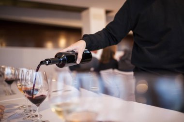 şarap tadımı bir şarap evinde İspanya