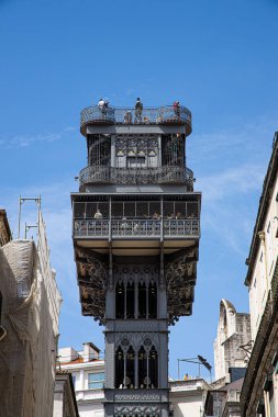 Santa justa Asansör, lisbon, Portekiz