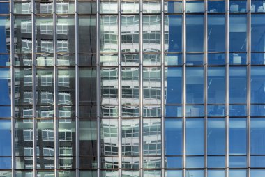 Amsterdam Zuid, Hollanda Zuidas üzerinde yüksek ofis binaları.