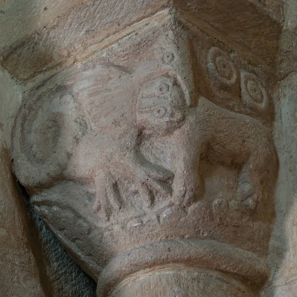 Gourdon Francia Agosto 2018 Capital Iglesia Románica Gourdon Saone Loire — Foto de Stock