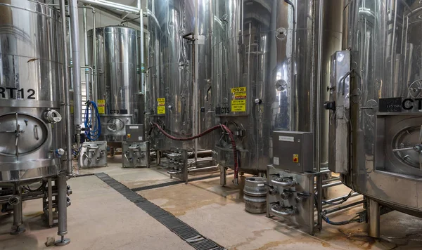 Bira Ringwood Brewery Paslanmaz Çelik varil — Stok fotoğraf