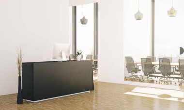 modern ofis binası alımı, 3d render
