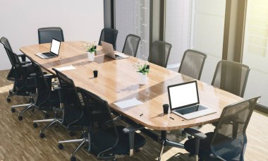 modern konferans oda 3d render