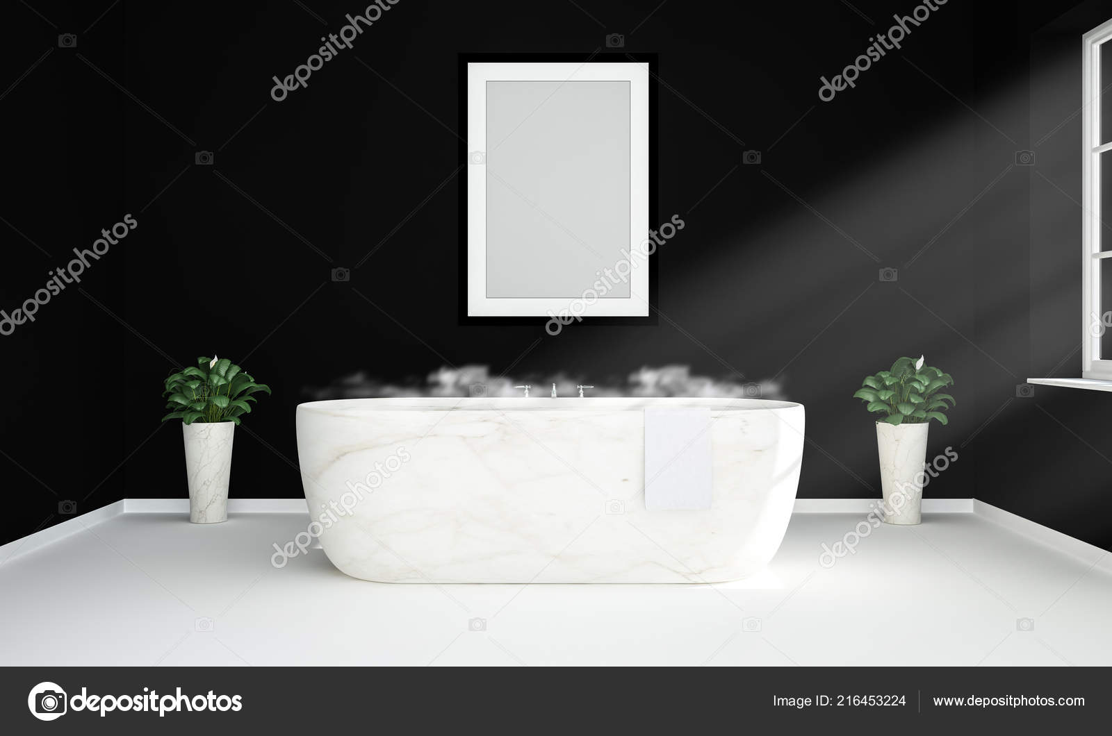 Download Blank Picture Mockup Bathroom Rendering Stock Photo Image By C Georgejmclittle 216453224