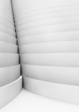 eğrileri soyut arka plan 3D render