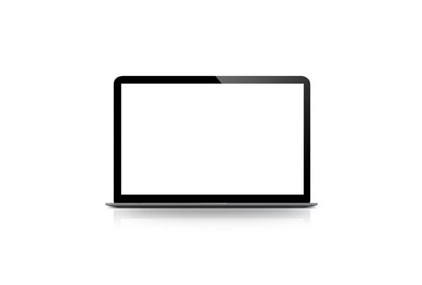 Laptop Rendering Attrappe — Stockfoto