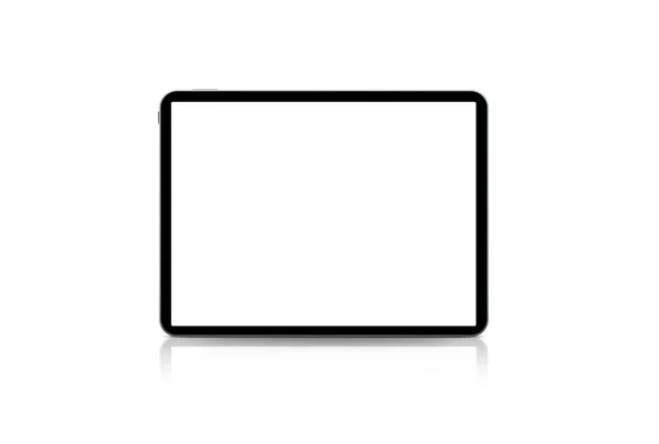 Tablet Renderização Mockup Ilustração — Fotografia de Stock