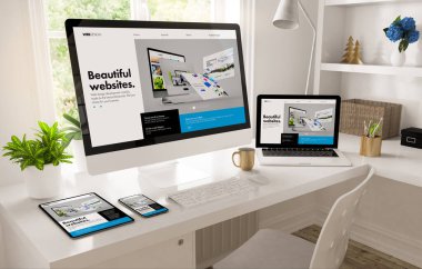 ev ofis masaüstü web dizayn edicisi 3d görüntüleme