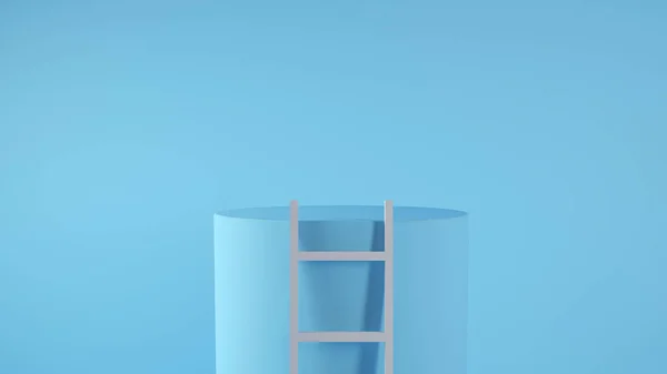 Ladder Platform Concept Rendering — Stock Photo, Image