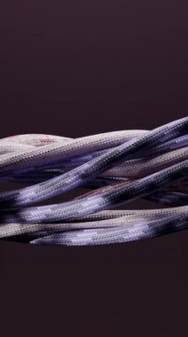 Dinamik halatlar 3D döndürme animasyonu