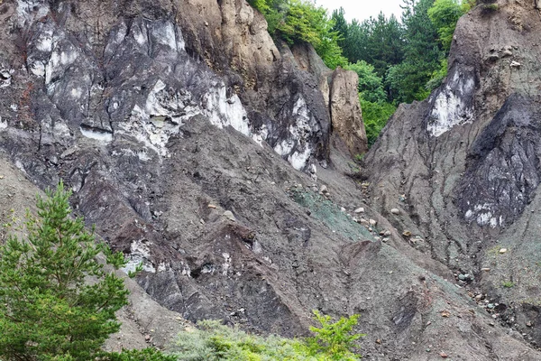 Salt Hills Lopatari Condado Buzau Rumania Depósito Sal Superficial — Foto de Stock