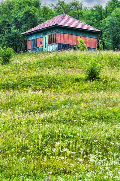 Rural Modest House Buzau County Romania — Stock Photo, Image