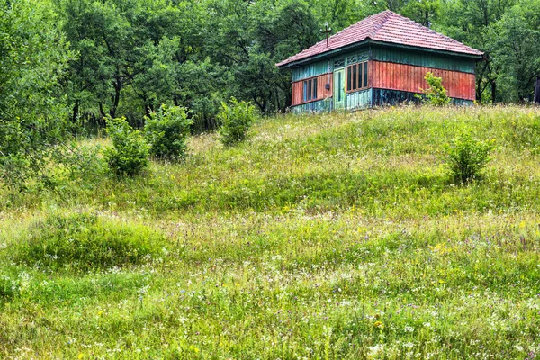 Rural modest house in Buzau county, in Romania