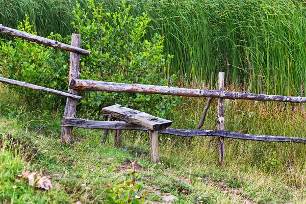 Crossing over a fence using a wooden stile