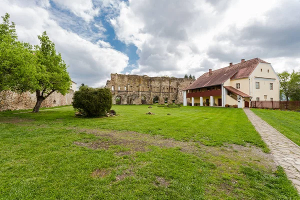 Carta mosteiro abandonado — Fotografia de Stock