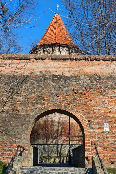 Sibius befästnings murar — Stockfoto
