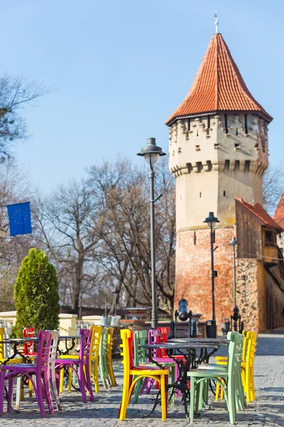 Sibiu fortification walls — Stock Photo, Image