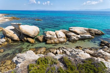 Sarti Yunanistan Platanitsi plaj