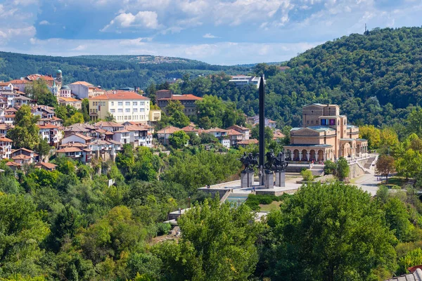 Veliko Tarnovo Miasto Turystyczne Bułgarii Zabytkiem Asen Dinasty — Zdjęcie stockowe