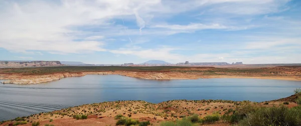 Вид Озеро Пауэлл Рядом Городом Пейдж Аризона — стоковое фото