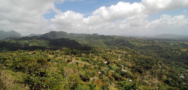 Θέα Από Νησί Της Καραϊβικής Της Αγίας Λουκίας — Φωτογραφία Αρχείου