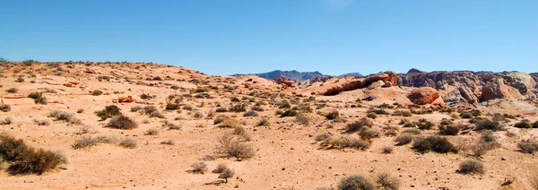 Uitzicht Vanaf Vallei Van Brand Nevada — Stockfoto