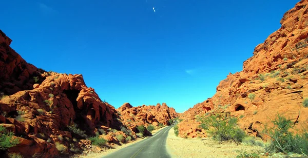 Vedere Din Valea Focului Din Nevada — Fotografie, imagine de stoc