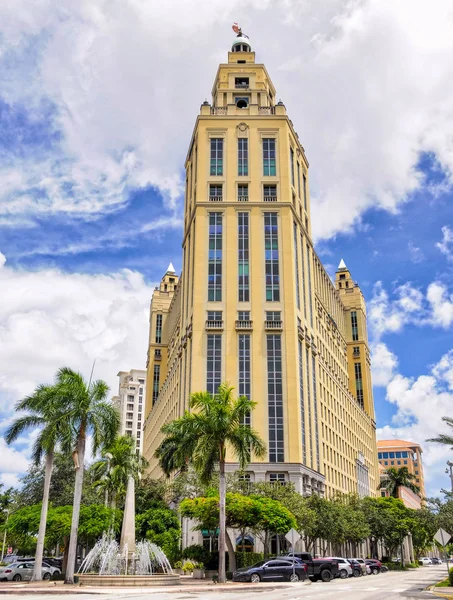 Uitzicht Vanaf Coral Gables Florida — Stockfoto