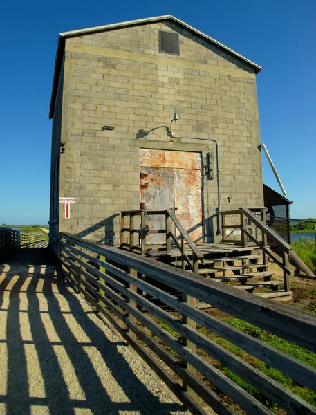 Die Historische Alte Pumpstation See Apopka Florida Wildlife Drive — Stockfoto