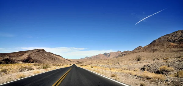 Blick Und Fahrt Durch Death Valley Kalifornien — Stockfoto