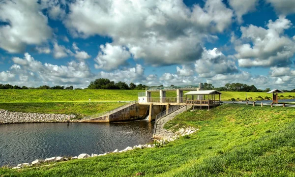 Канал Природной Зоне Святого Себастьяна Около Веро Бич Флорида — стоковое фото