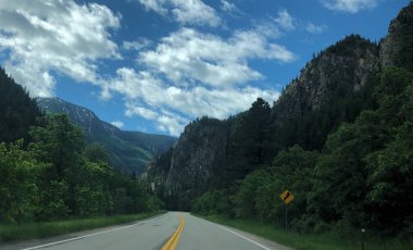Colorado Crystal Nehri boyunca sürücü
