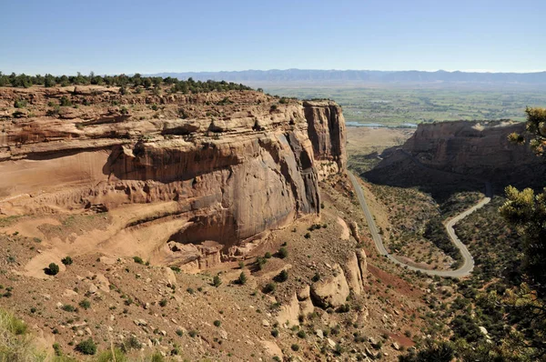 Vistas Desde Parque Nacional Monumento Nacional Colorado Cerca Grand Junction —  Fotos de Stock