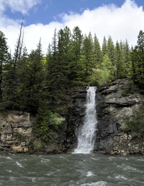 Jedź Wzdłuż Rzeki Crystal Kolorado Obraz Stockowy