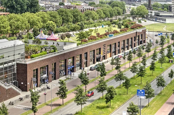 Rotterdam Olanda Iunie 2018 Dakpark Acoperiș Mall Dedesubt Fost Construite — Fotografie, imagine de stoc