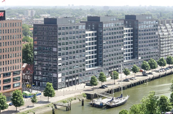 Rotterdam Netherlands Juni 2018 Admiraliteit Een Kantoorgebouw Van Jaren 1980 — Stockfoto