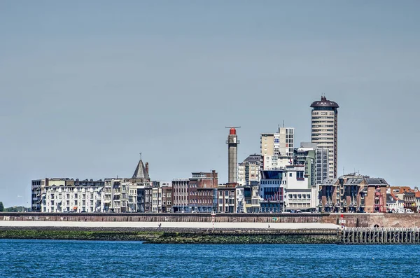 Vista Parte Del Horizonte Vlissingen Flushing Países Bajos Vista Desde —  Fotos de Stock