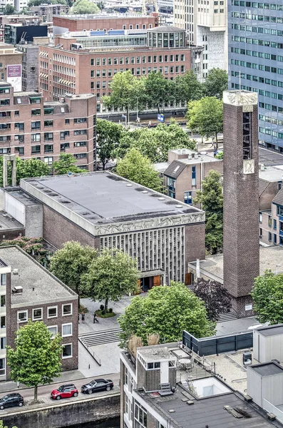 Rotterdam Nederland Juli 2018 Steigerkerk Een Rooms Katholieke Kerk Klooster — Stockfoto