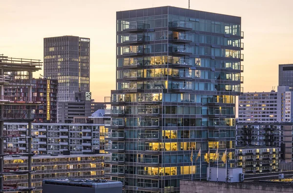 Rotterdam Netherlands August 2018 Tower Residential Building Architect Wiel Arets — Stock Photo, Image