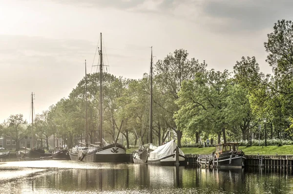 Hoorn Pays Bas Mai 2018 Une Soirée Tranquille Port Vluchthaven — Photo