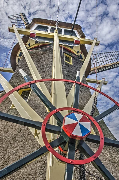 Rotterdam Netherlands September 2018 View Platform Windmill Ster Upper Section — Stock Photo, Image