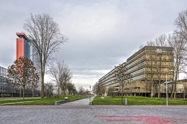 Delft Nederland December 2018 Vie Van Het Central Park Campus — Stockfoto