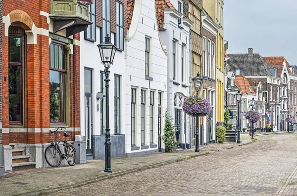 Zwolle Netherlands August 2019 View North Quay Thorbecke Canal Historic — Stock Photo, Image