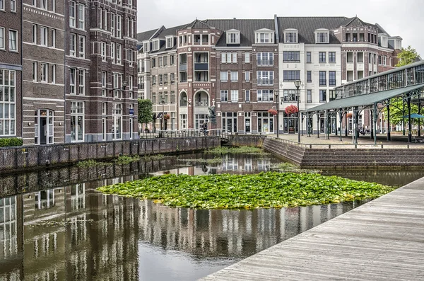 Helmond Netherlands August 2019 Central Square Brandevoort Postmodern Neighbourhood Steel — Stock Photo, Image