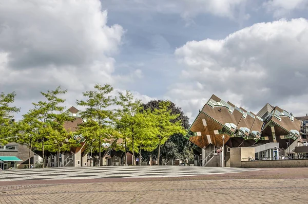 Helmond Netherlands August 2019 Remarkable Cube Houses Constructed 1970 Adjacent — Stock Photo, Image