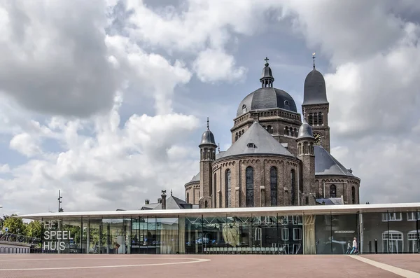 Helmond Hollanda Ağustos 2019 Eski Katolik Kubbe Kilisesi Ulusal Anıt — Stok fotoğraf